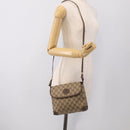 GUCCI GG Supreme Shoulder Bag PVC Beige Gold 007 123 0087 Auth 213180-23