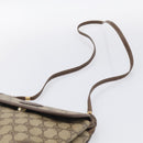 GUCCI GG Supreme Shoulder Bag PVC Beige Gold 007 123 0087 Auth 213180-8