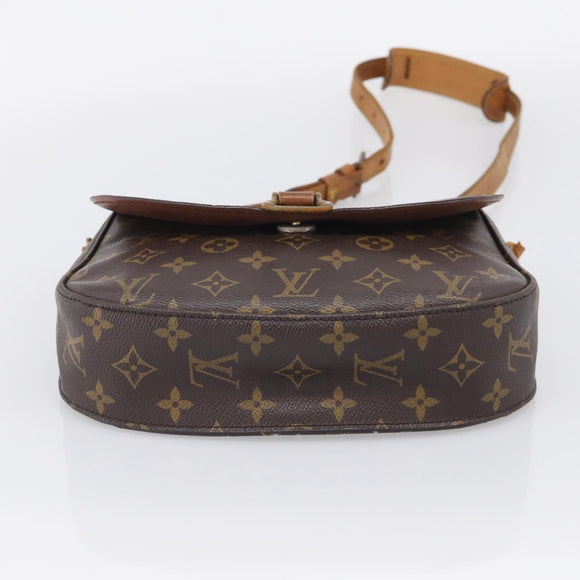 LOUIS VUITTON Monogram Saint Cloud GM Shoulder Bag M51242 LV Auth 213182
