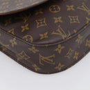 LOUIS VUITTON Monogram Saint Cloud GM Shoulder Bag M51242 LV Auth 213182-12