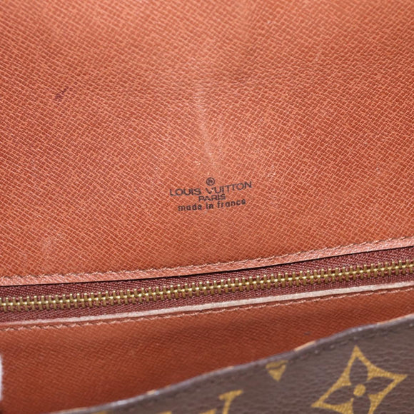 LOUIS VUITTON Monogram Saint Cloud GM Shoulder Bag M51242 LV Auth 213182