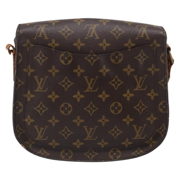 LOUIS VUITTON Monogram Saint Cloud GM Shoulder Bag M51242 LV Auth 213182