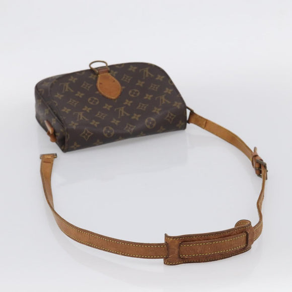LOUIS VUITTON Monogram Saint Cloud GM Shoulder Bag M51242 LV Auth 213182