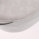 Coach Disney Mickey Mouse Waist Bag Leather White Silver Auth 213184A-15