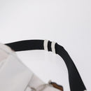 Coach Disney Mickey Mouse Waist Bag Leather White Silver Auth 213184A-8