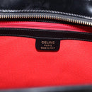 CELINE Tote Bag Patent leather Black Gold Auth 213185-16