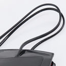 CELINE Tote Bag Patent leather Black Gold Auth 213185-8