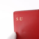 LOUIS VUITTON Monogram Portefeuille Flore Compact Wallet Red M64587 Auth 213188-16