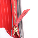 LOUIS VUITTON Monogram Portefeuille Flore Compact Wallet Red M64587 Auth 213188-21