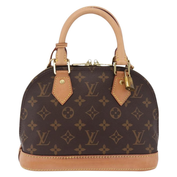 LOUIS VUITTON Monogram Alma BB Hand Bag 2way M53152 LV Auth 213191V