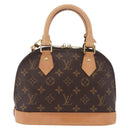 LOUIS VUITTON Monogram Alma BB Hand Bag 2way M53152 LV Auth 213191V-3