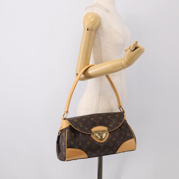 LOUIS VUITTON Monogram Beverly MM Shoulder Bag M40121 LV Auth 213192SAM