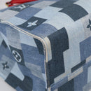 LOUIS VUITTON Monogram Denim On The Go GM Tote Bag Blue M44992 LV Auth 213194V-17