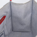 LOUIS VUITTON Monogram Denim On The Go GM Tote Bag Blue M44992 LV Auth 213194V-21