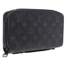 LOUIS VUITTON Monogram Eclipse Zippy XL Travel Case M61698 LV Auth 213197M-1