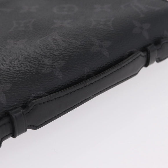 LOUIS VUITTON Monogram Eclipse Zippy XL Travel Case M61698 LV Auth 213197M
