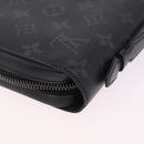 LOUIS VUITTON Monogram Eclipse Zippy XL Travel Case M61698 LV Auth 213197M-14