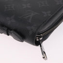 LOUIS VUITTON Monogram Eclipse Zippy XL Travel Case M61698 LV Auth 213197M-15