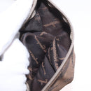 Salvatore Ferragamo Hand Bag Leather Brown Silver Auth 213258A-21