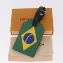 LOUIS VUITTON Epi Name Tag Brazil World Cup Limited Edition Green LV 213261M-16