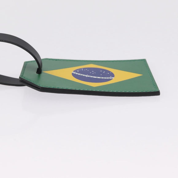 LOUIS VUITTON Epi Name Tag Brazil World Cup Limited Edition Green LV 213261M
