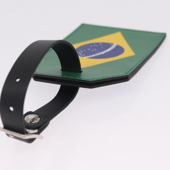LOUIS VUITTON Epi Name Tag Brazil World Cup Limited Edition Green LV 213261M