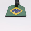LOUIS VUITTON Epi Name Tag Brazil World Cup Limited Edition Green LV 213261M-9