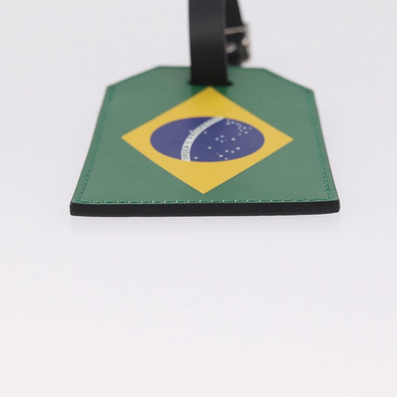 LOUIS VUITTON Epi Name Tag Brazil World Cup Limited Edition Green LV 213261M