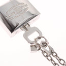 LOUIS VUITTON Padlock metal Silver LV Auth 213266V-4