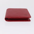 LOUIS VUITTON Epi Portefeuille Marco Bifold Wallet Red M63547 LV Auth 213275A-7