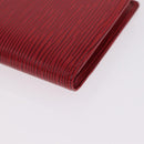 LOUIS VUITTON Epi Portefeuille Marco Bifold Wallet Red M63547 LV Auth 213275A-8