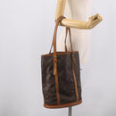 LOUIS VUITTON Monogram Bucket GM Shoulder Bag M42236 LV Auth 213277-25