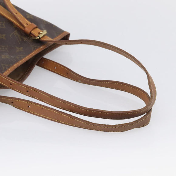 LOUIS VUITTON Monogram Bucket GM Shoulder Bag M42236 LV Auth 213277