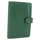 LOUIS VUITTON Epi Agenda PM Day Planner Cover Green R20054 LV Auth 213282-1