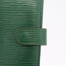LOUIS VUITTON Epi Agenda PM Day Planner Cover Green R20054 LV Auth 213282-12