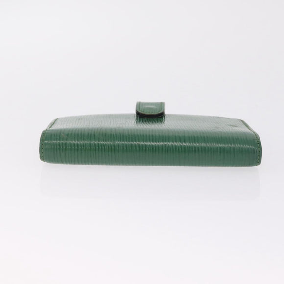 LOUIS VUITTON Epi Agenda PM Day Planner Cover Green R20054 LV Auth 213282
