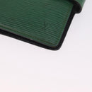 LOUIS VUITTON Epi Agenda PM Day Planner Cover Green R20054 LV Auth 213282-9