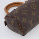 LOUIS VUITTON Monogram Mini Speedy Hand Bag M41534 LV Auth 213287-11