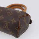 LOUIS VUITTON Monogram Mini Speedy Hand Bag M41534 LV Auth 213287-12