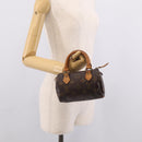 LOUIS VUITTON Monogram Mini Speedy Hand Bag M41534 LV Auth 213287-20