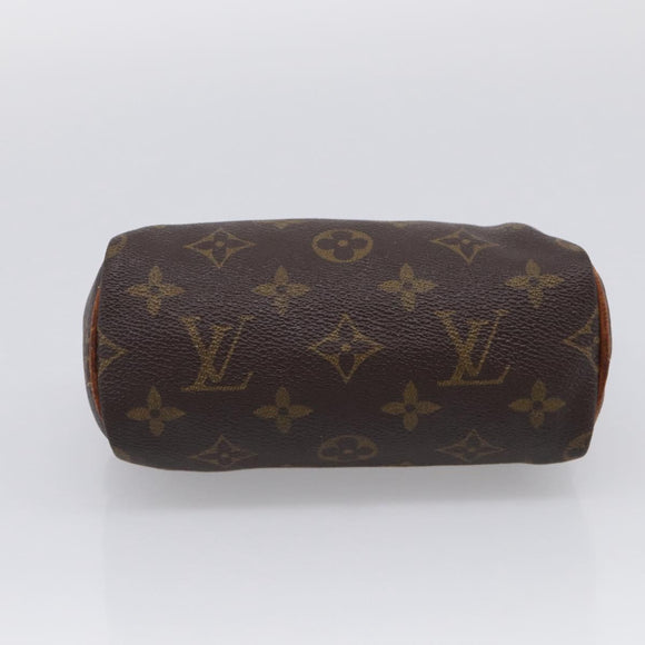 LOUIS VUITTON Monogram Mini Speedy Hand Bag M41534 LV Auth 213287