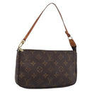 LOUIS VUITTON Monogram Pochette Accessoires Pouch M51980 LV Auth 213294-1