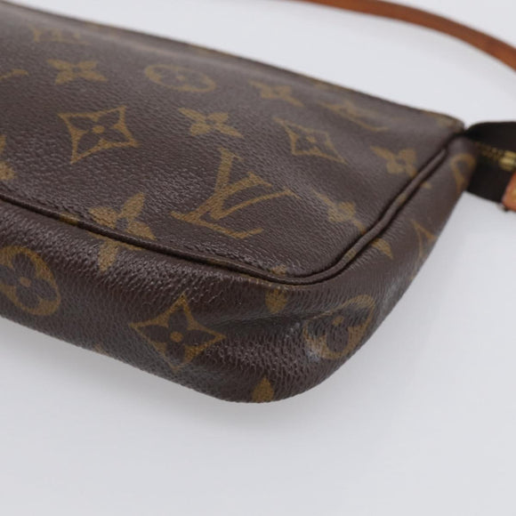 LOUIS VUITTON Monogram Pochette Accessoires Pouch M51980 LV Auth 213294
