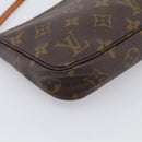 LOUIS VUITTON Monogram Pochette Accessoires Pouch M51980 LV Auth 213294-11