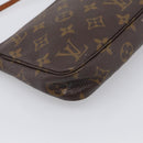LOUIS VUITTON Monogram Pochette Accessoires Pouch M51980 LV Auth 213294-13