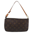 LOUIS VUITTON Monogram Pochette Accessoires Pouch M51980 LV Auth 213294-3