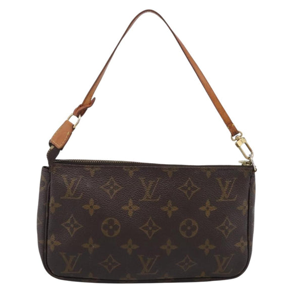 LOUIS VUITTON Monogram Pochette Accessoires Pouch M51980 LV Auth 213294
