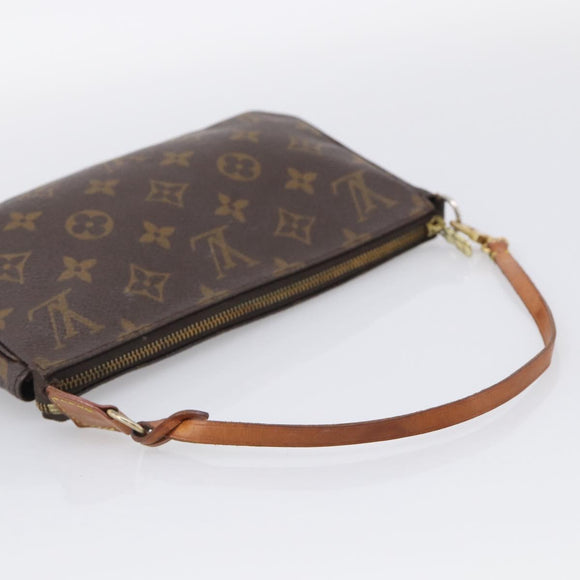 LOUIS VUITTON Monogram Pochette Accessoires Pouch M51980 LV Auth 213294
