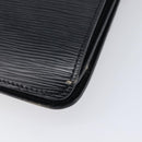LOUIS VUITTON Epi Osh Shoulder Bag Black Red M52444 LV Auth 213296A-13
