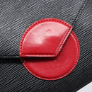LOUIS VUITTON Epi Osh Shoulder Bag Black Red M52444 LV Auth 213296A-16